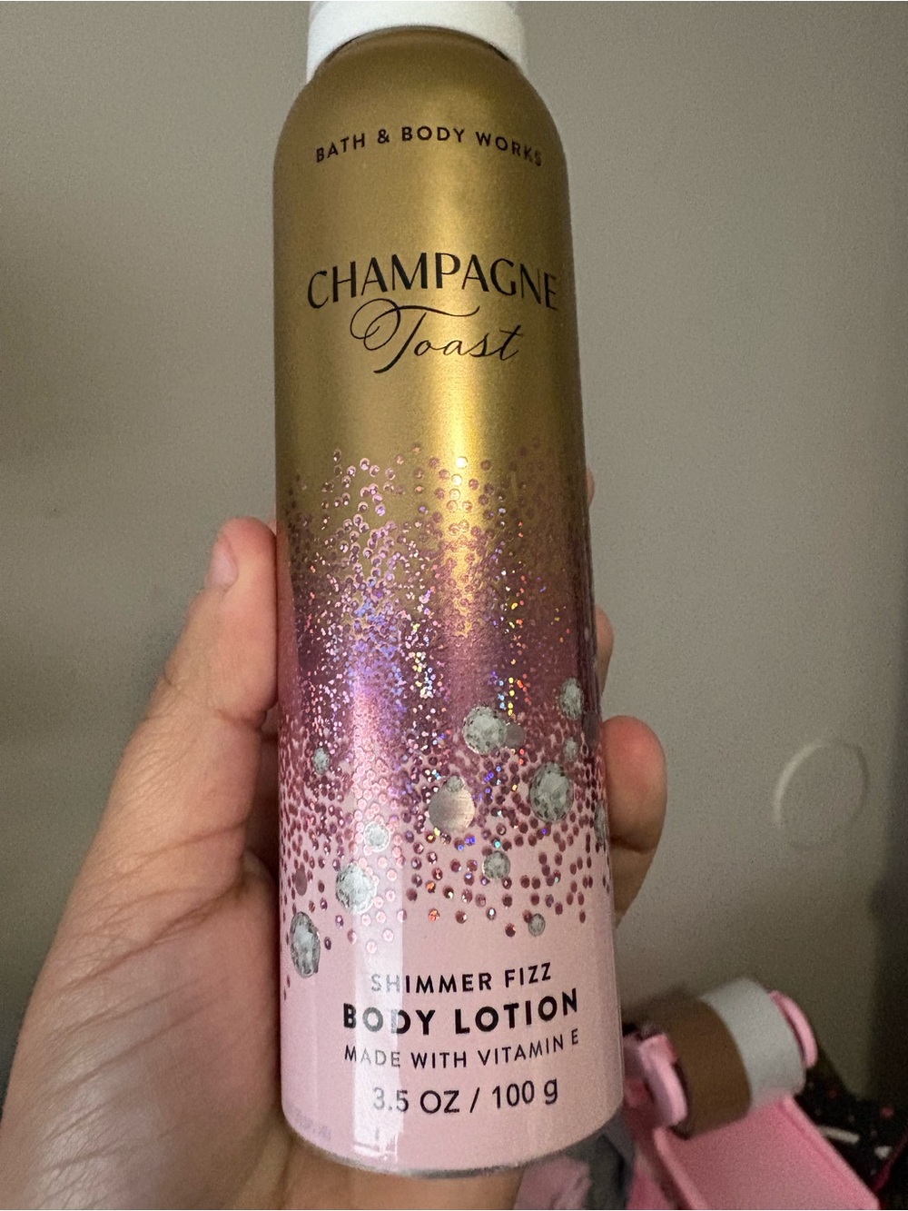 Champagne Toast Shimmer Fizz Body Lotion - Picture 4 of 6
